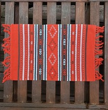 4 NWOT Placemats Handwoven Traditional Symbol Eye of God Medicine Man North Star