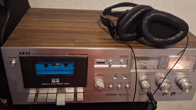 Vintage Akai GXC-709D Stereo Cassette Deck - WORKS Tested Made