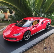 modellino auto scala 1/18 ferrari 296 gtb modellini da collezione bburago