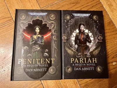 Pariah & Penitent, Bequin Novels by Dan Abnett Black Library (Warhammer 40,000)