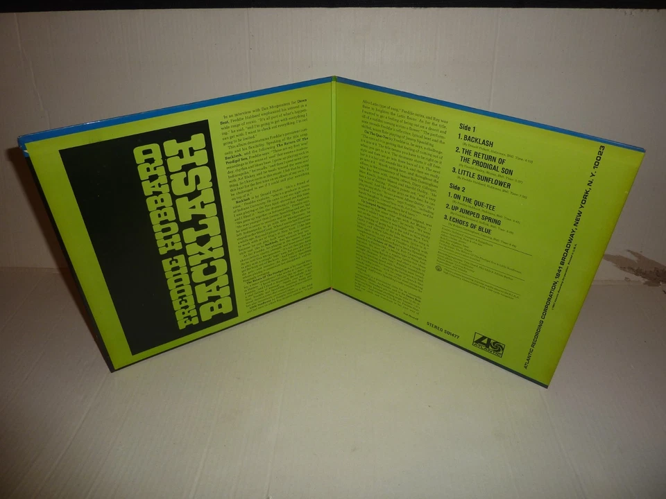 FREDDIE HUBBARD - Backlash . LP 33T . 1967 . Atlantic SD 1477 US. RARE JAZZ FUNK - Photo 3/4