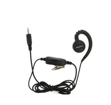 Kenwood KHS-34 C-Ring Earpiece With Inline PTT Switch