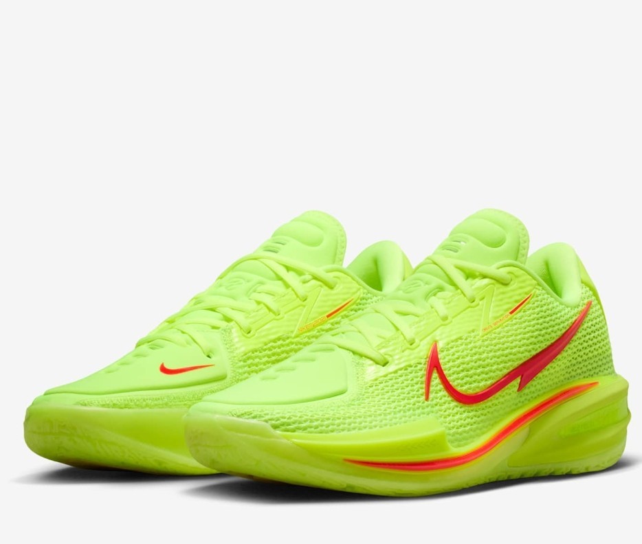 Nike Air Zoom GT Cut EYBL - Volt Bright Crimson Size 9 Style  display picture 2