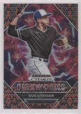 2020 Panini Prizm Draft Picks Fireworks Snakeskin 15/25 Gus Steiger #PDP185 0o2b