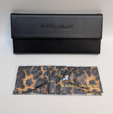 Marni Sonnenbrille grün Leder Etui mit Tuch - echt
