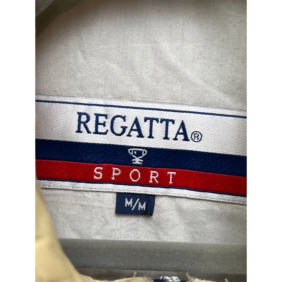 Chaqueta Bomber Deportiva Regatta Para Hombre Mediana Retro Cremallera Completa Azul Marino Bordada Ventilada Foto 3 de 4