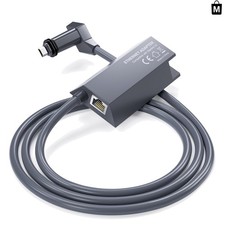 Starlink Ethernet Adapter V2 - Reliable Wired Connection with Expanded RJ45 Port