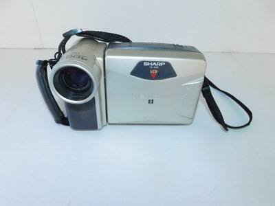 SHARP VL-A45 LCD VIEWCAM 8 400X DIGITAL ZOOM DIS VIDEO CAMERA (JPS62)
