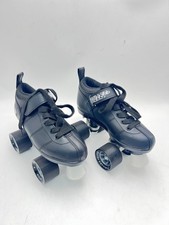 Chicago Skates Bullet Speed Quad Roller Skates, MENS, BLACK , SIZE 4
