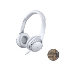Sony MDR-10RC/W White On-Ear Headphones Hi-Res Audio Foldable Mic Remote New