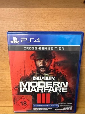 Call of Duty: Modern Warfare III  (Sony PlayStation 4, PS4)