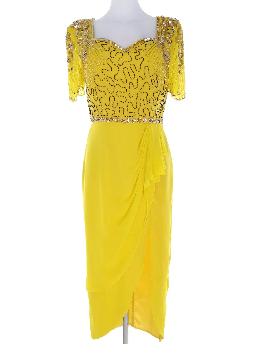 Yellow Dresses Virgos Lounge for sale | eBay UK