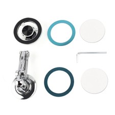 360 Flexible Magnetic Car Phone Holder Mount Strong Magnet Suction Stand Kit