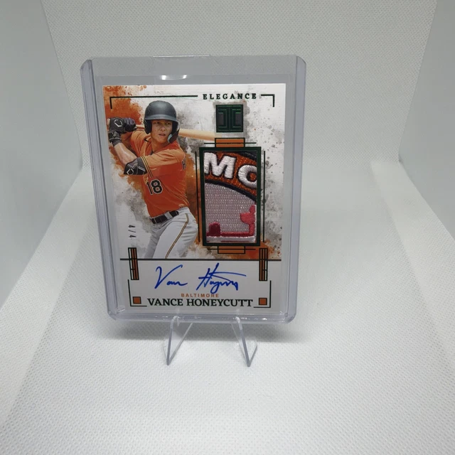 2025 Impeccable Vance Honeycutt Elegance Jersey Auto /4 #EJA-VH