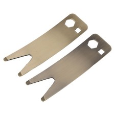 2 Pcs Guitar Spanner Wrench Potentiometer Tool Bass Toggle