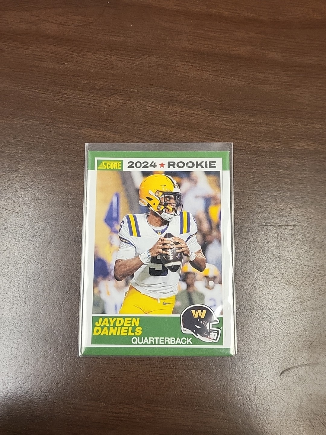 2024 Score - 35th Anniversary Rookie Jayden Daniels #2 Rookie Card Commanders