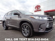 2019 Toyota Highlander Call or Text Scott Long @ 814-242-8404