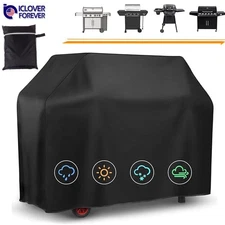 Heavy Duty BBQ Gas Grill Cover Outdoor Garden Waterproof UV Resistant Protector
