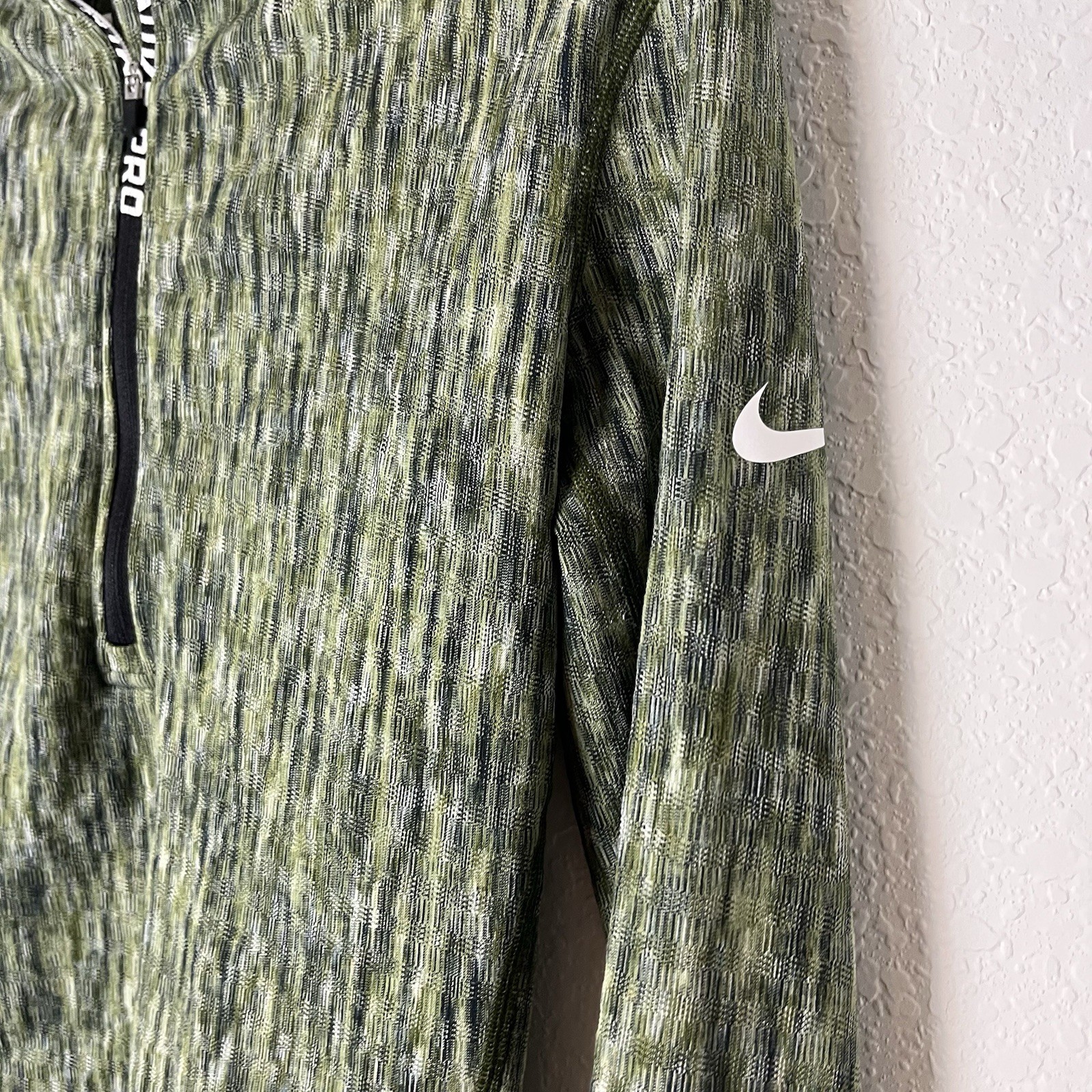 Nike Pro Hyperwarm Pullover Running Training Top … - image 2