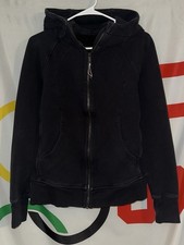 Lululemon Scuba Hoodie Womens 8 Black Full Zip LW4AWMS