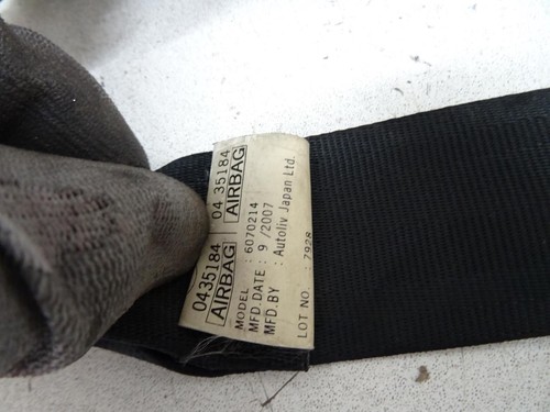 CEINTURE DE SECURITE AVANT DROIT Mazda 3 1 PHASE 2 BR5S57L30B02 - Photo 4/4
