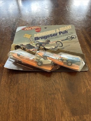 Hot Wheels Mattel Mongoose & Snake Dragster Park Balancer Wheels & Tracks
