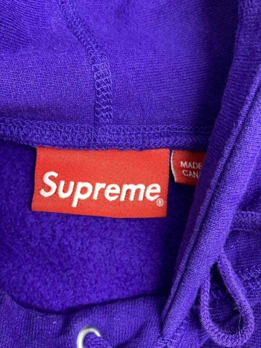 Felpa con cappuccio Supreme 20SS Gems S cotone viola
