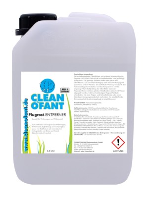 CLEANOFANT Flugrost-Entferner Gel 2,3 L Säurefrei pH-neutral Wohnwagen Caravan