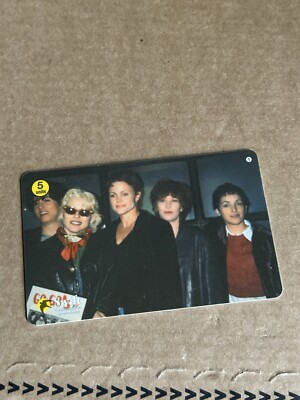 MUSTERKARTE BELINDA CARLISLE THE GO-GO S TELEFONKARTE SWIFT NEU SEHR SELTEN!