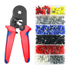1200Pcs Cable Cord Pin End Bootlace Ferrule Terminal Set Wire Crimp Connectors