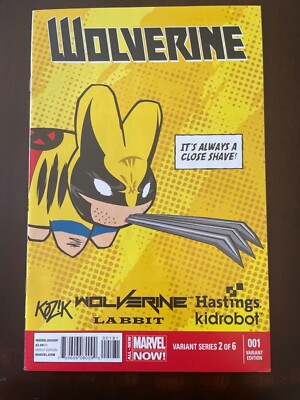 Wolverine #1 Vol. 6 (Marvel, 2014) Hastings Exclusive Variant Cover, VF+