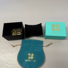 Rustic Cuff Empty Box & Bag (turquoise)