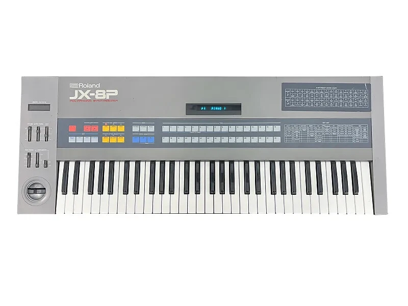 Roland JX-8P 61-Key Polyphonic Synthesizer with PG-800 Programmer