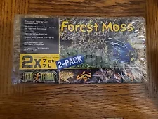 EXO TERRA Forest Moss Tropical Terrarium Substrate 2-Pack (2 x 7qt) Frogs 