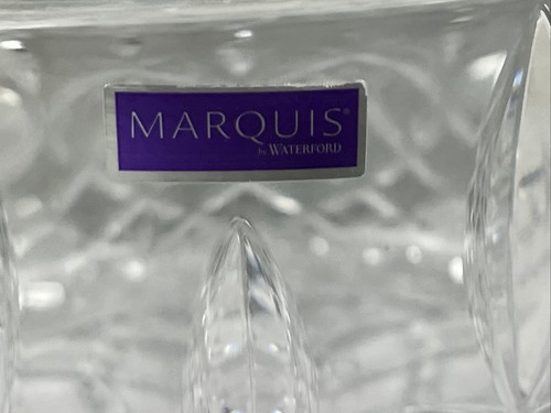 Waterford Crystal Marquis Markham Design Serving Fruit Bowl 9" NEW W/ Orig. Box - Picture 3 of 12