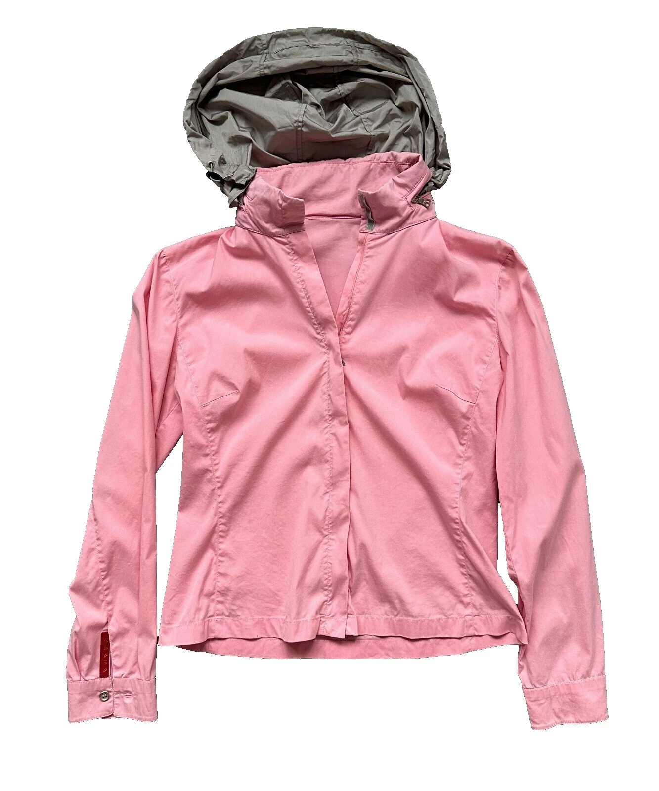 PRADA abrigos, chaquetas y chalecos de mujer con capucha