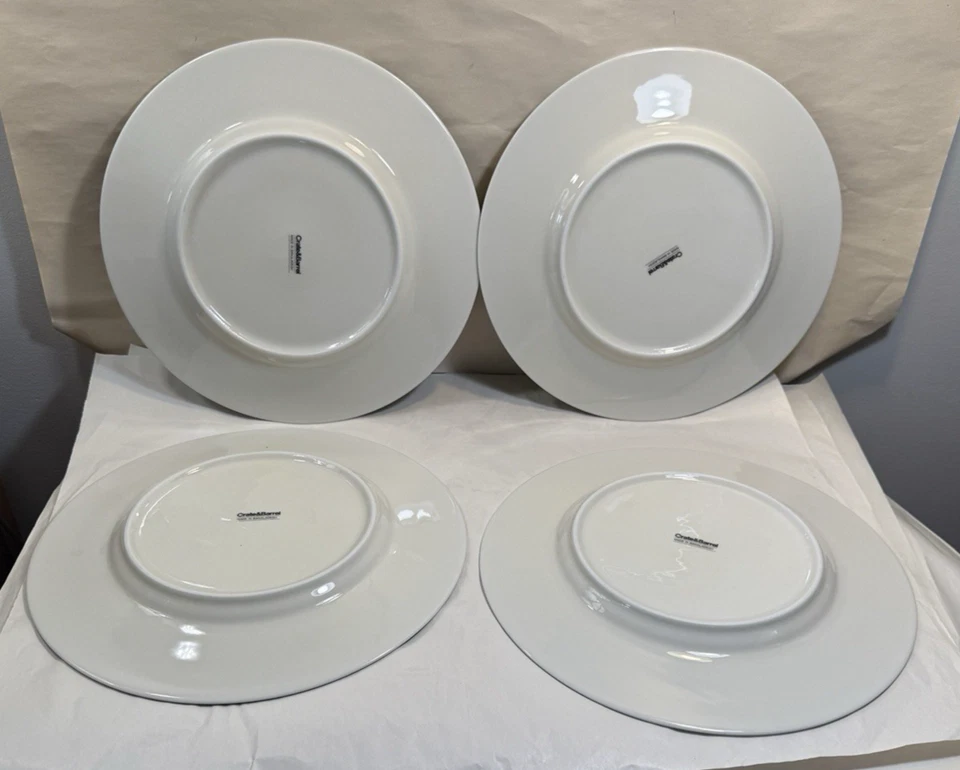 Bangladesh / Green Monno by Crate & Barrel Dinner Plates 11" - NOS, Unused - 4 - image 3 of 4