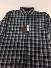 Weatherproof 1948 Vintage Classic Mens Woven Shirt L/S Size S Plaid