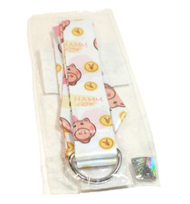 Disney Pin Trading Lanyard Toy Story Shanghai Disney Resort Pink Pig Hamm Safety