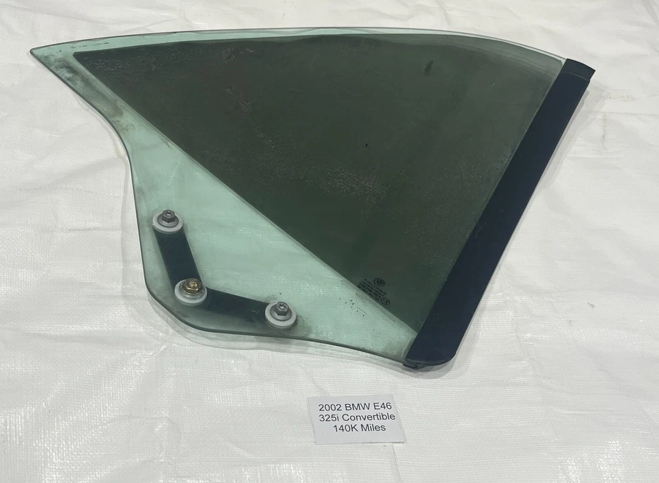 CRISTAL VENTANA TRASERA CONDUCTOR CONVERTIBLE BMW E46 M3 330ci 325ci 8209423 Foto 2 de 4