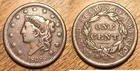 Photo of a 1838-P Large Cent from an eBay listing that sold on Jul 18, 2026
