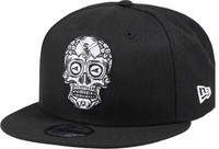 New Era Chicago White Sox Sugar Skull Black Snapback Cap 9Fifty Osfa Limited