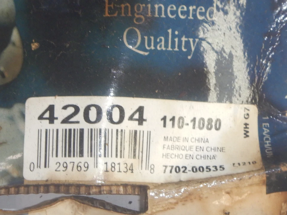 Bomba de agua motor nueva Napa Jeep Wagoneer SJ Cherokee Comanche 87-01 42004 Foto 2 de 4