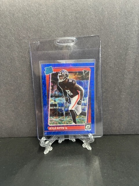 2021 KYLE PITTS #211 OPTIC PURPLE SHOCK PRIZM RR CARDS