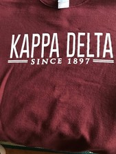 Kappa Delta Sweatshirt Size Small Mint