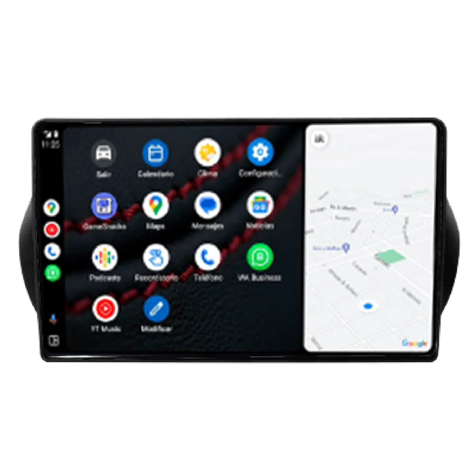 Autoradio Android per Nemo Bipper Fiorino-Agea-Tipo Octacore4GB 64GB Telecamera - Immagine 3 di 4