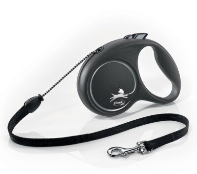 FLEXI Black Design M Seilleine 5 m Schwarz