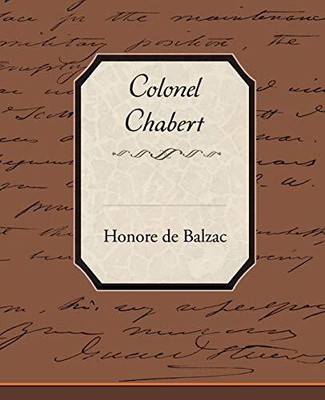 Colonel Chabert von De Balzac Honore (Taschenbuch, 2008)