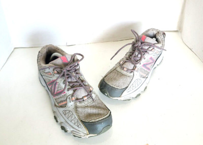 New Balance 412 V3 Trail Running Shoes Women's Sz 9.5 TECH Ride Gray/Pink