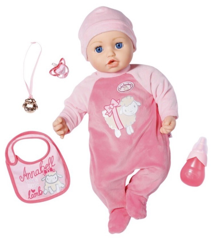 17-Inch Baby Annabell Doll with Realistic Features  
